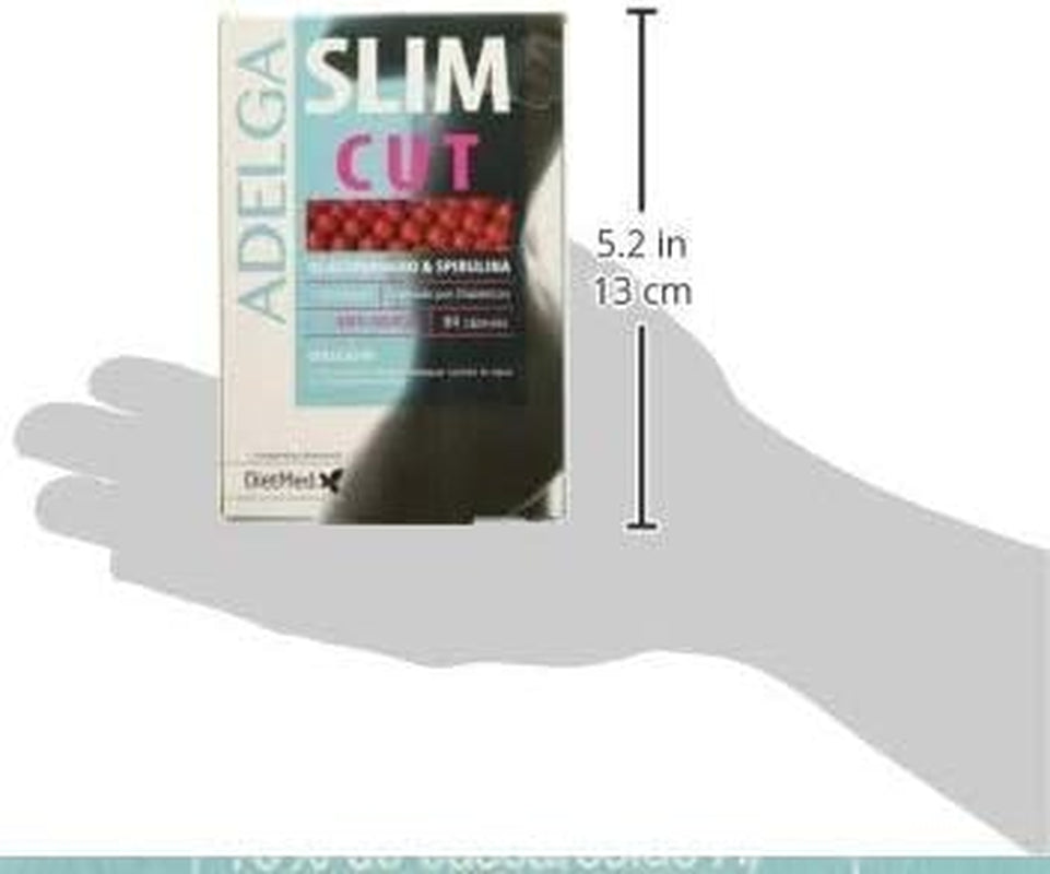 SLIMCUT 84, Pastillas Para Quitar El Hambre, Quemagrasas Potente Para Adelgazar, Control De Apetito, Sin Gluten, Apto Para Diabéticos, Suplemento Alimenticio Para Pérdida De Peso.