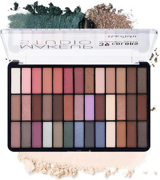 Maletin Maquillaje, Paleta De Maquillaje, Maquillaje Mujer, Estuche Maquillaje, Set Maquillaje Mujer, Fórmula De Larga Duración Y Fácil De Difuminar Estuche Maquillaje Mujer