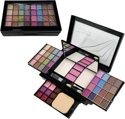 Maletin Maquillaje, Paleta De Maquillaje, Maquillaje Mujer, Estuche Maquillaje, Set Maquillaje Mujer, Fórmula De Larga Duración Y Fácil De Difuminar Estuche Maquillaje Mujer