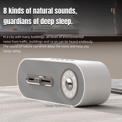 2023 New Sleeping Sound Desktop Subwoofer White Noise Instrument Pc Wireless Bluetooth Speakers 12H Long Battery Life Sound Box