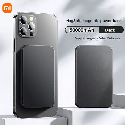 Xiaomi Power Bank 50000Mah Magnetic Power Bank Fast Charging Wireless Charging Mobile Phone External Battery for Samsung Iphone