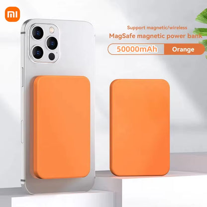 Xiaomi Power Bank 50000Mah Magnetic Power Bank Fast Charging Wireless Charging Mobile Phone External Battery for Samsung Iphone