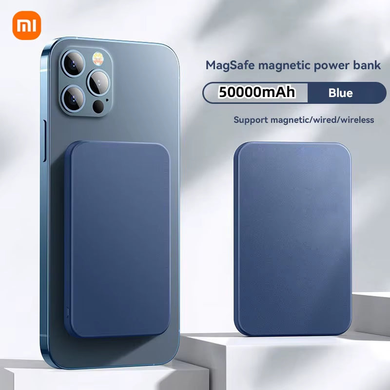 Xiaomi Power Bank 50000Mah Magnetic Power Bank Fast Charging Wireless Charging Mobile Phone External Battery for Samsung Iphone