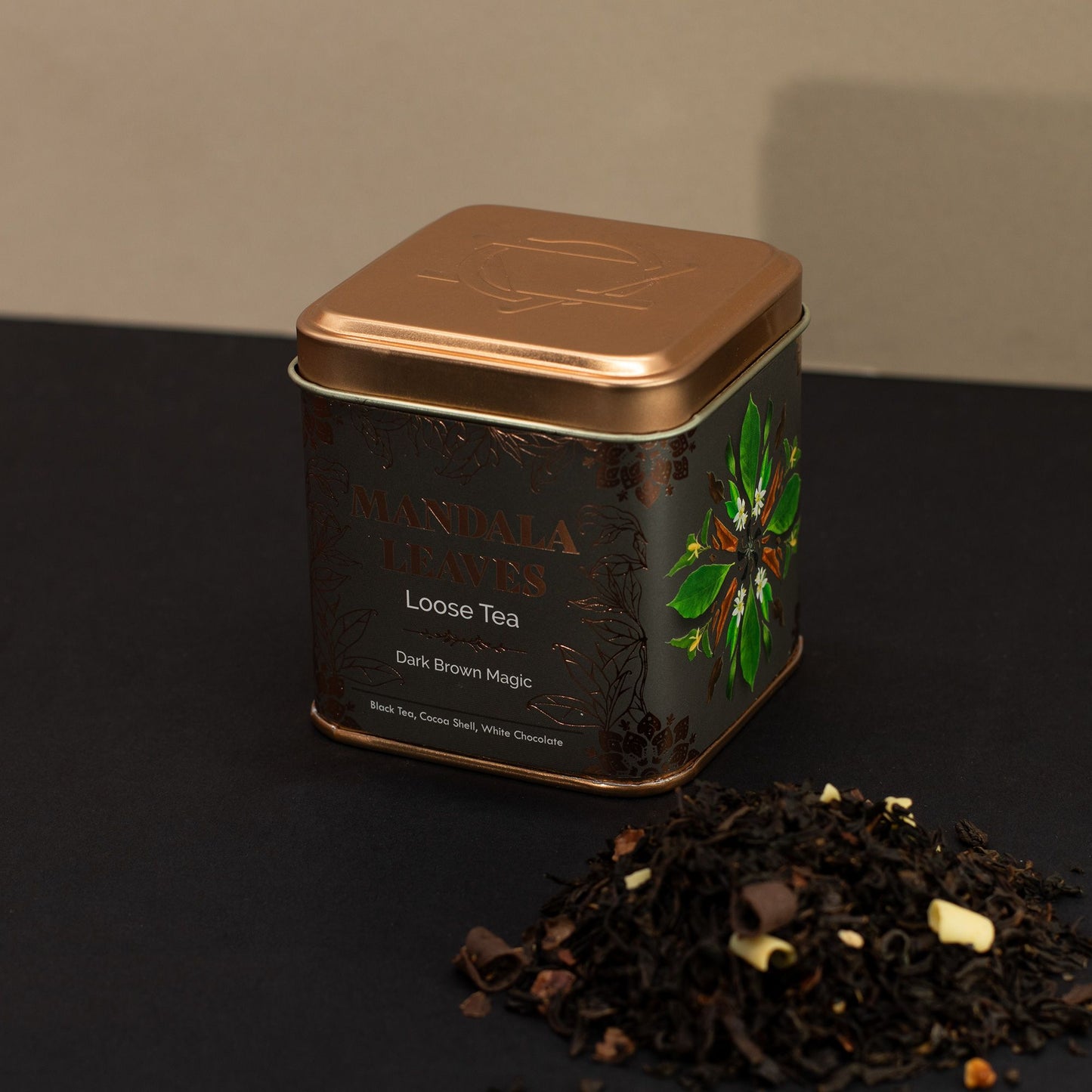 Té Artesanal Magia Marrón Oscuro - 50gr Lata