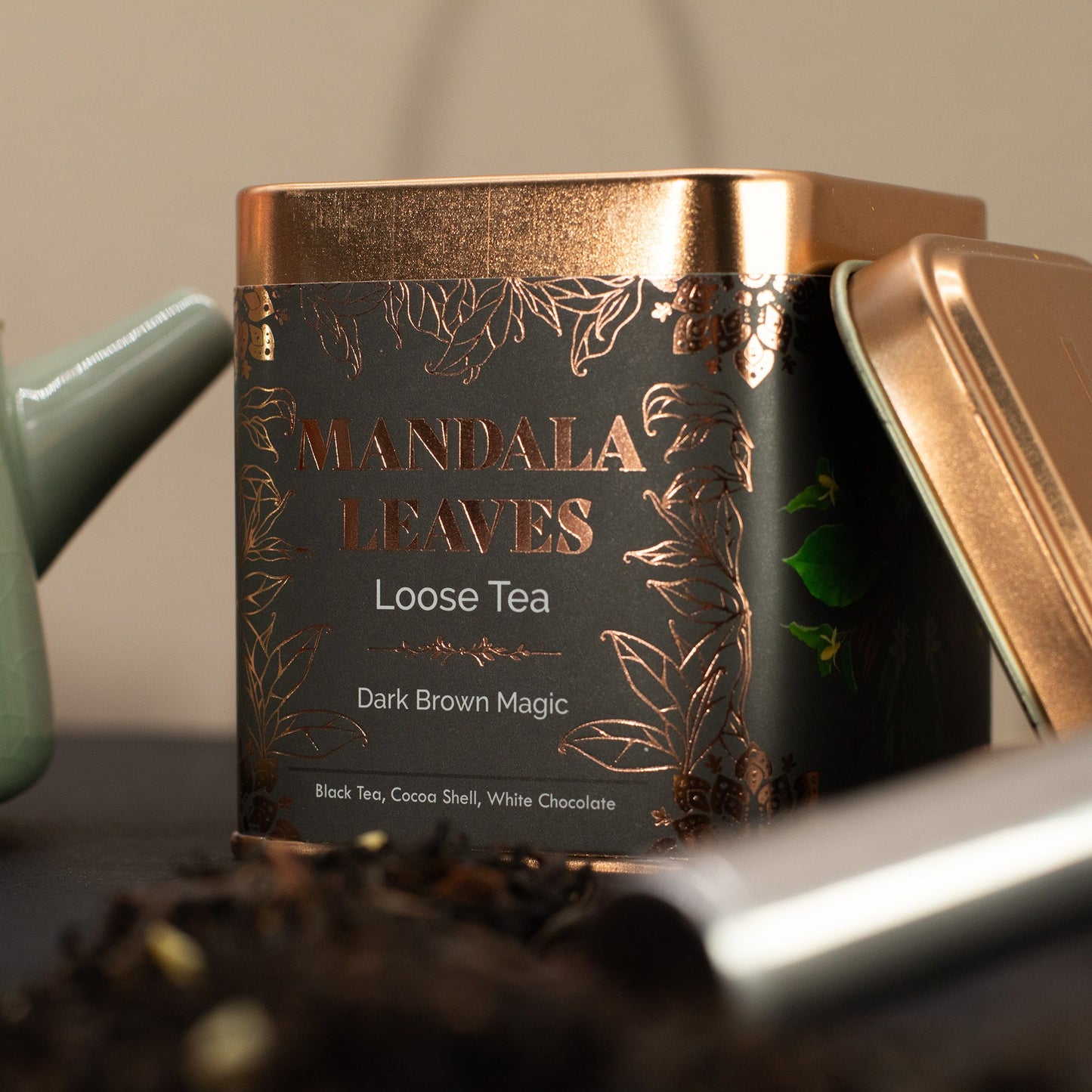 Té Artesanal Magia Marrón Oscuro - 50gr Lata