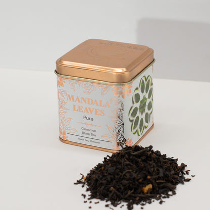 Té negro orgánico de canela de 50 g