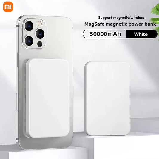 Xiaomi Power Bank 50000Mah Magnetic Power Bank Fast Charging Wireless Charging Mobile Phone External Battery for Samsung Iphone
