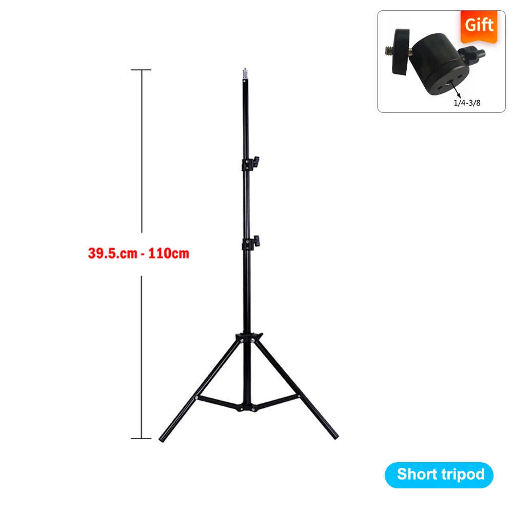 Projector Bracket Travel Tripod Speaker Stand Extendable 110Cm 160Cm Accessories Mount Ball Head for Laptop DSLR Camera Outdoor